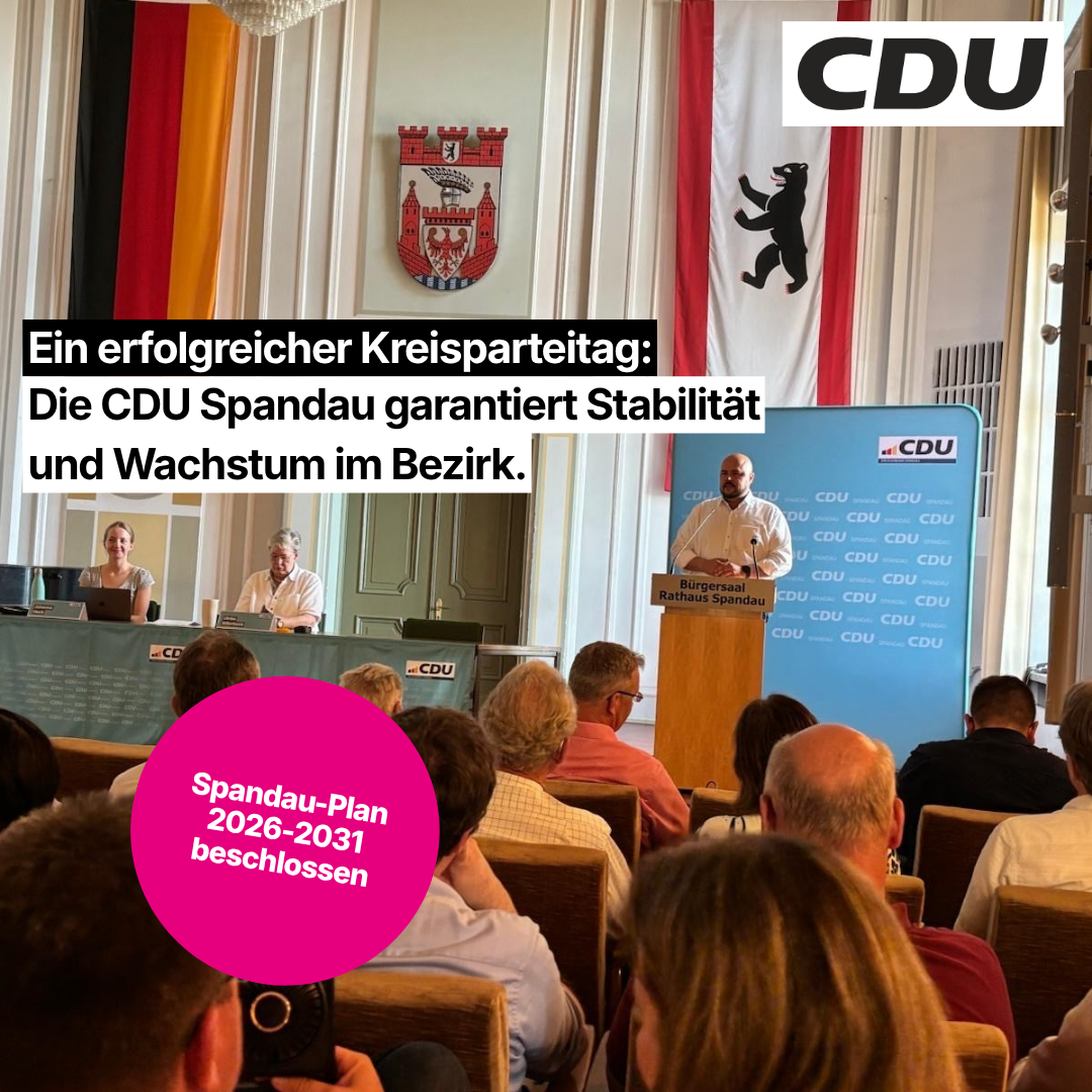 Kreisparteitag in Spandau